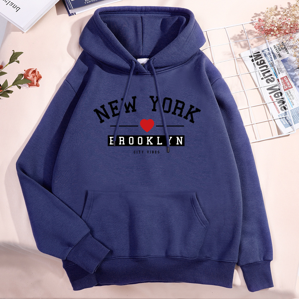 Nueva York Brooklyn City Vibes Letter Setwear Men Women New