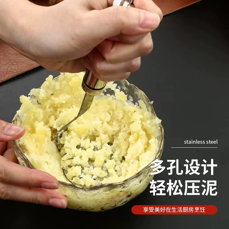 Многофункциональная кухонная дробилка для картофельного пюре из нержавеющей стали, пресс-подкатной одбор для приготовления пюре, инструмент для измельчения mud mud