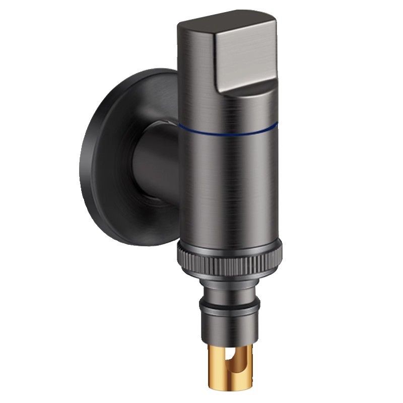 Cuerpo de latón válvula de parada automática válvula de salida de lavadora comercio exterior transfronterizo al por mayor pequeño tipo de mini grifo de hervir rápido