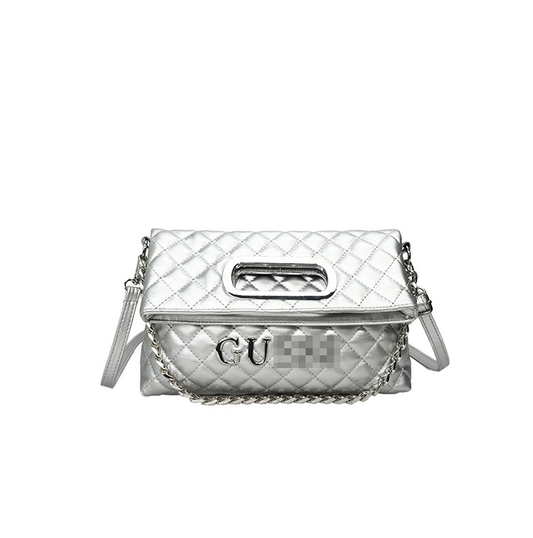 Moda cadena rombo axila bolso femenino comercio exterior nuevo nicho bolso plegable temperamento bandolera de un solo hombro