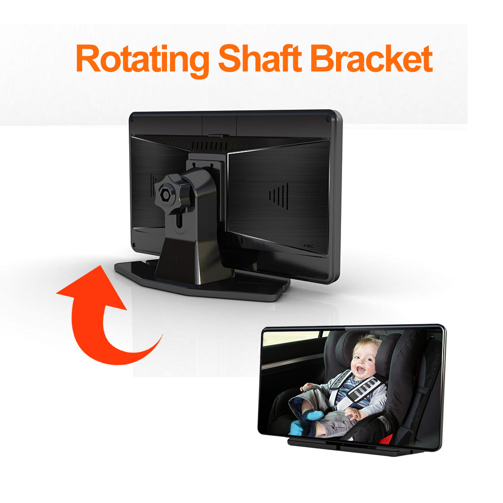 Cross-border 7-inch car HD in-car baby monitoring display baby treasure night vision monitoring 1080P camera