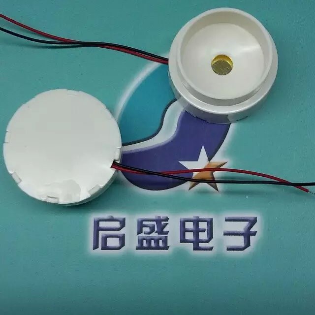 30*17发声头 12v压电蜂鸣器带蜂鸣片 引线式 QS3017 厂家直销