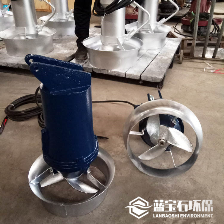 潜水搅拌机 QJB0.85/8铸件式配不锈钢安装系统供应直销 含税整套