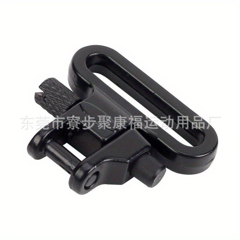 Cinturón táctico al aire libre hebilla de cinturón de hombro de bayoneta metálica tornillo de desmontaje rápido anillo colgante hebilla