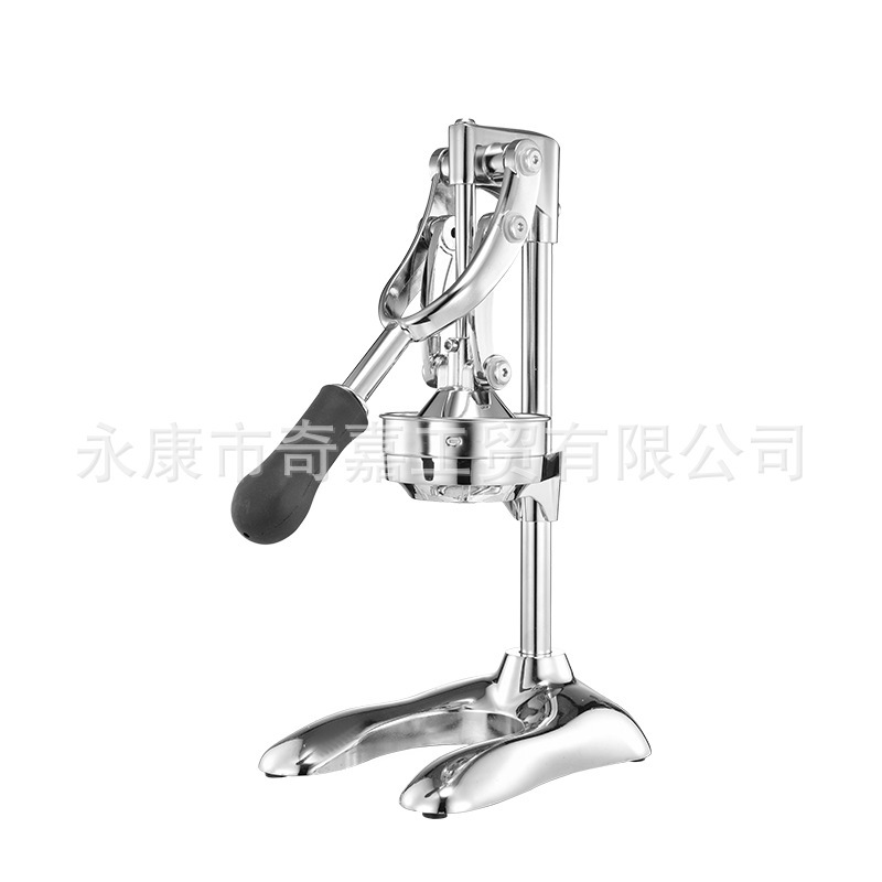 鲜榨橙汁压榨器挤压橙汁商用不锈钢神器橙子水果手动榨汁机摆摊压|undefined