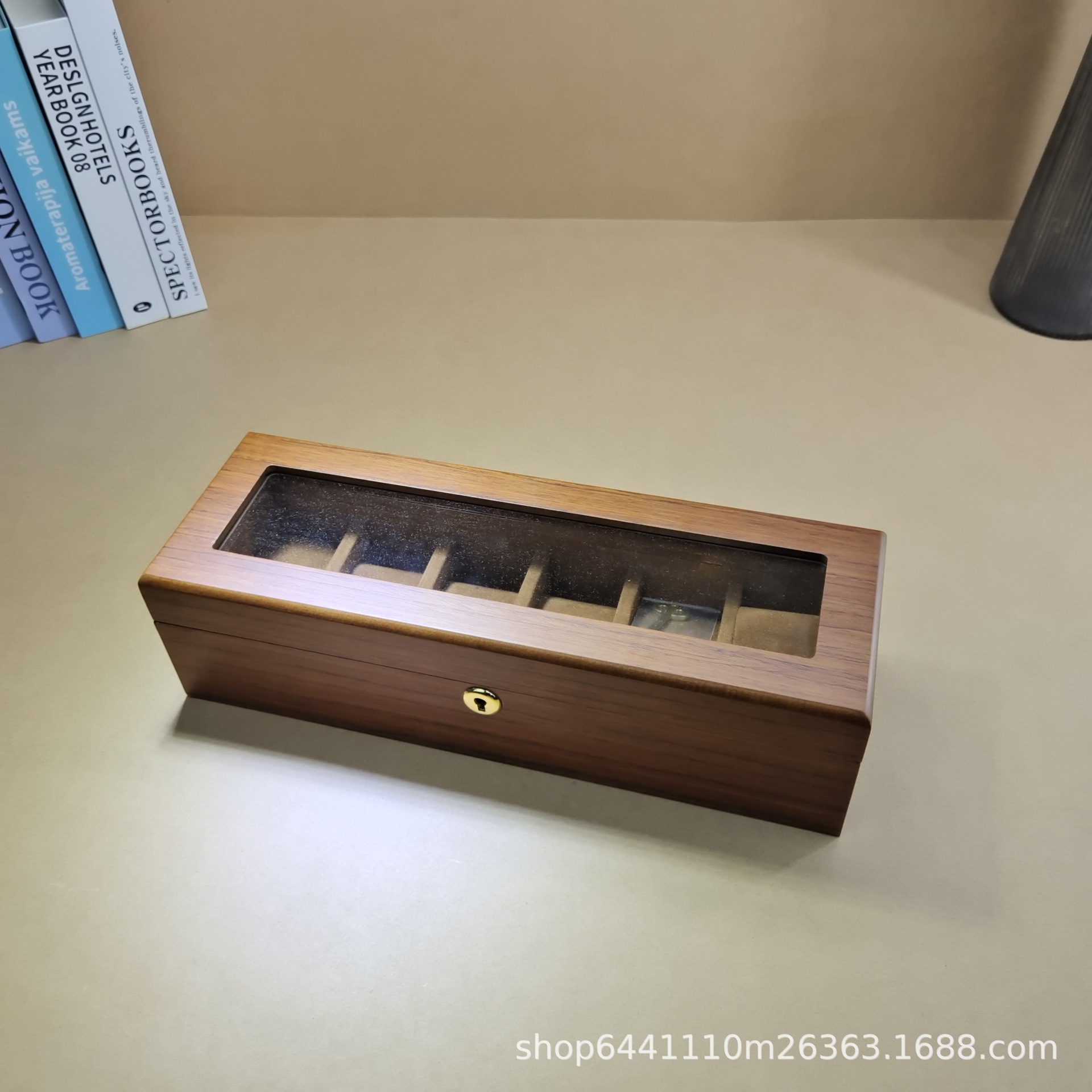 Patrón de teca de 6 dígitos