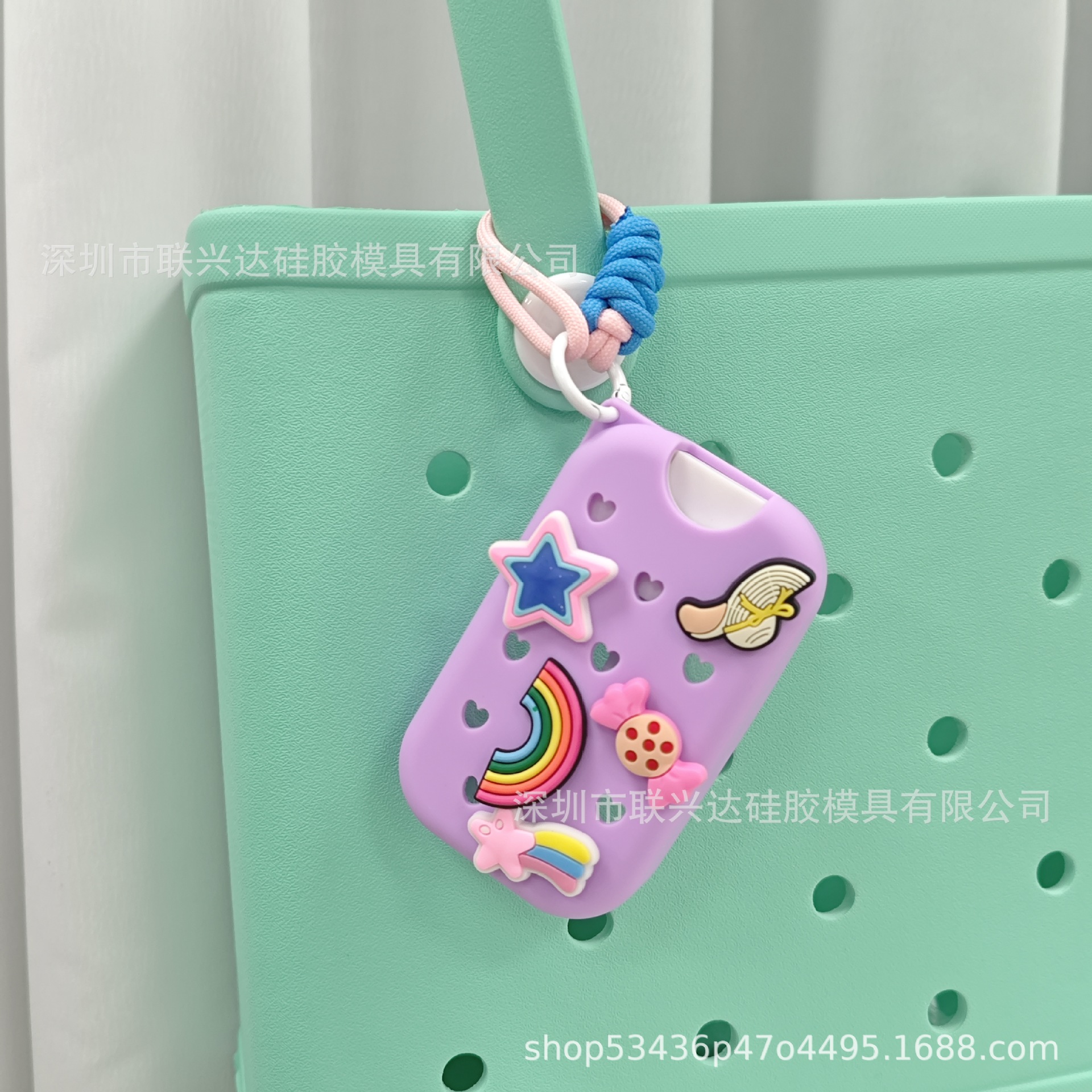 Moda europea y americana tochland perfume cubierta diy accesorios cubierta de protección inswind con cuerda de suspensión bogg bolsa dulce image 1