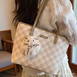 风琴往事托特包包女大容量简约气质通勤手提包单肩包