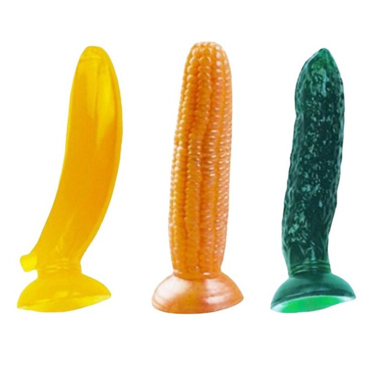 Suckers Banana Fallo Cetriolo Fallo Mais Fallo Verdura Tappo Anale_voghion.com