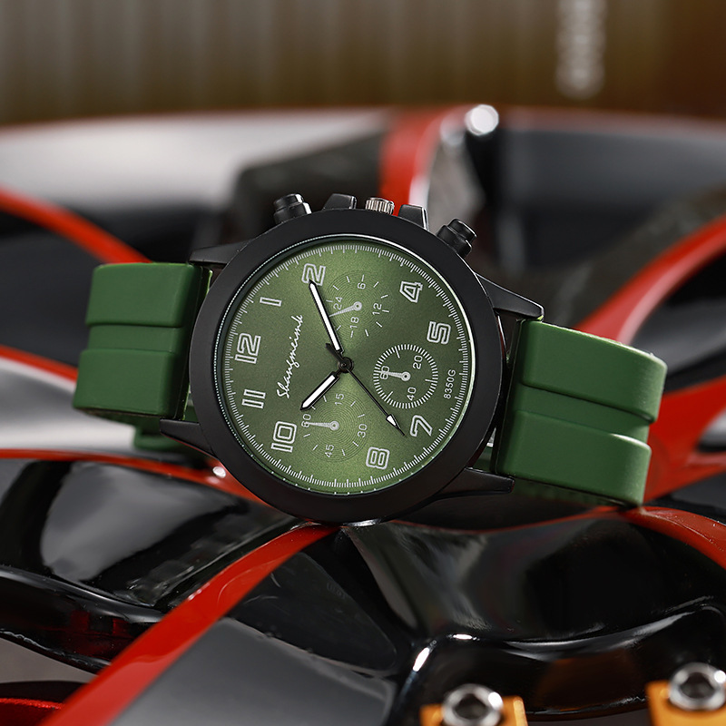 2024 nuevo Shangmei comercio exterior silicona aleación cuarzo reloj electrónico negocios reloj de cuarzo estudiantes ventas directas de fábrica