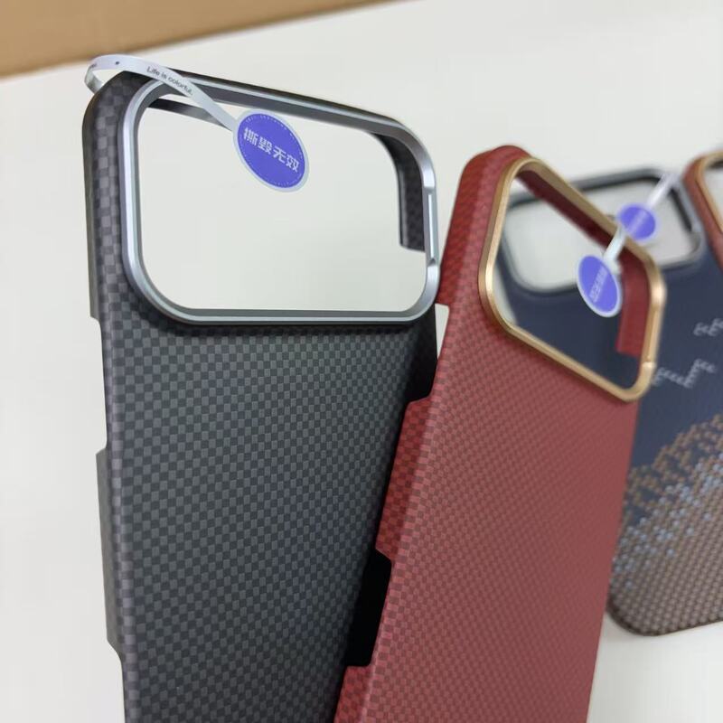 典雅磁吸系列 适用苹果17丝印纹理iPhone17Pro PC热弯成型手机壳|undefined