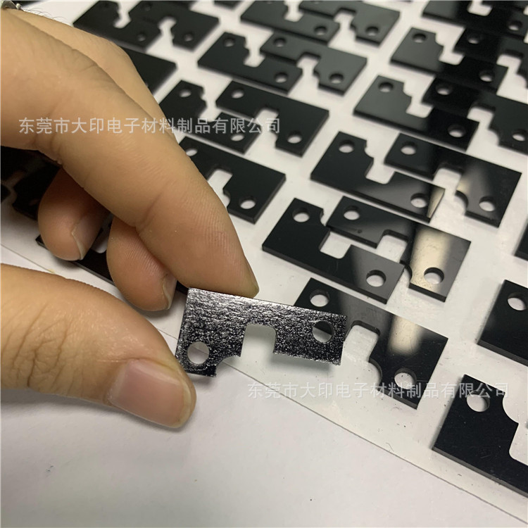 CNC切割定位夹具全黑镂空螺丝孔位材质PMMA/PC/厚2.0mm自带强粘胶