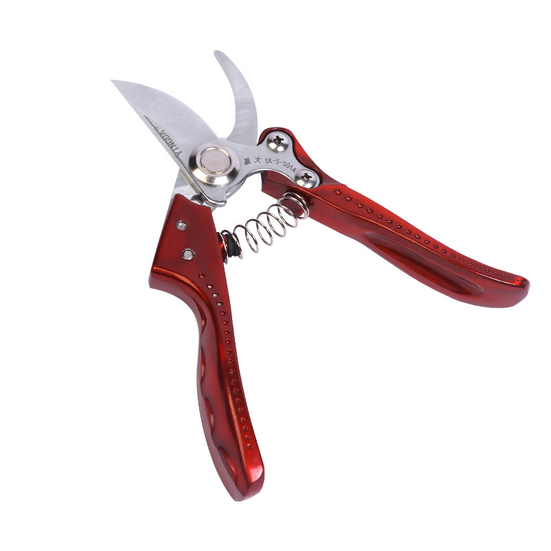 Mango de aleación de aluminio Tijeras de podar de árboles frutales Herramientas de jardín Tijeras de jardinería Tijeras de podar de árboles bonsai Tijeras de podar Ahorro de mano de obra Tijeras de injerto