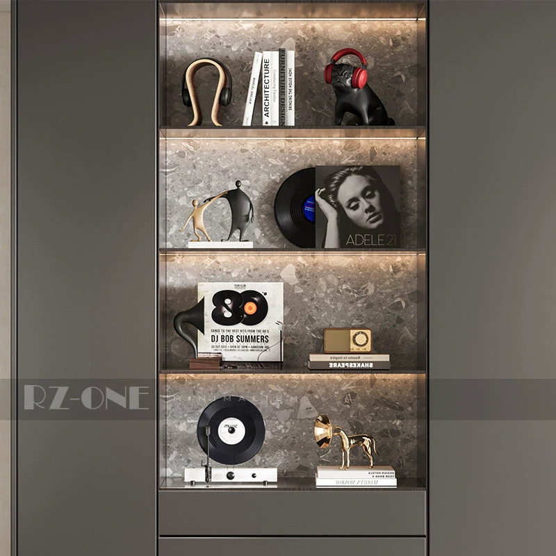 Ремесленник Тринадцать высококачественных нишевых художественных украшений для гостиной, винный шкаф, доступные роскошные украшения, ТВ-шкаф, музыкальные украшения