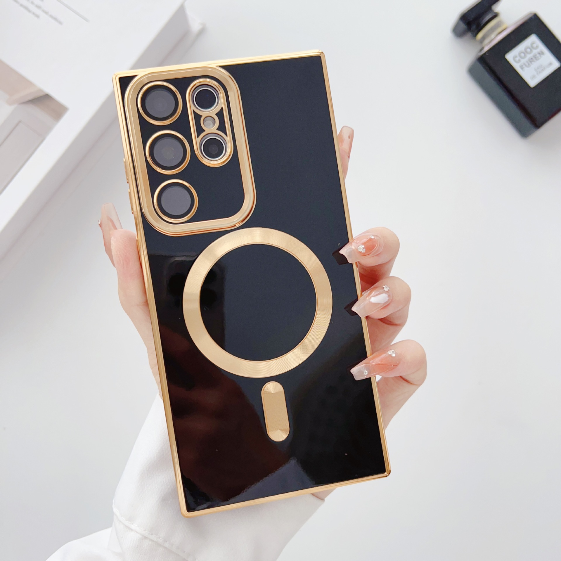 35g Weight Tpu Material Solid Color Pattern Vintage Style Solid Color Tpu Phone Cases