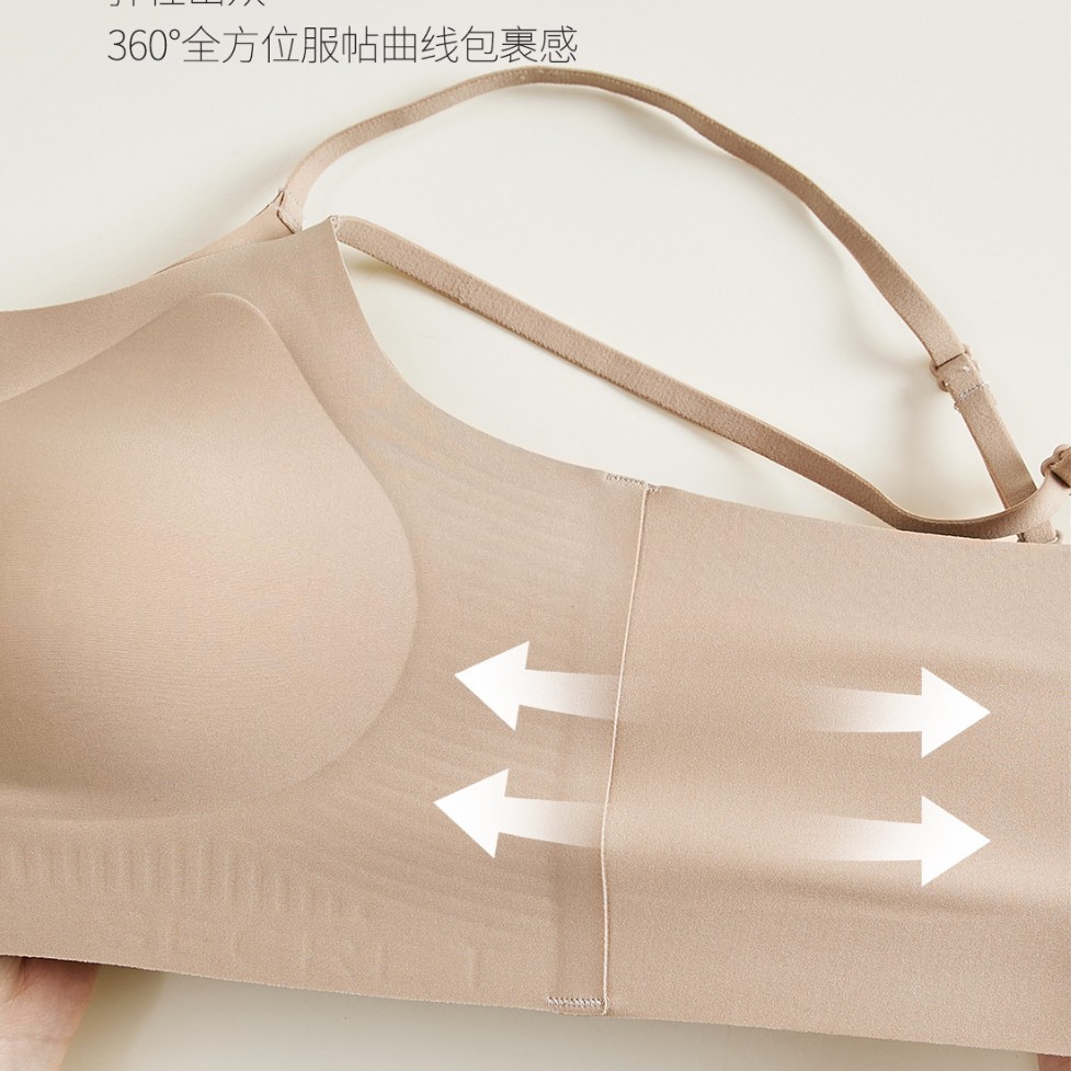 Venta directa de fábrica comercio electrónico transfronterizo Sudeste de Asia Vietnam Tailandia damas sin costuras sujetador de recogida lateral cómodo