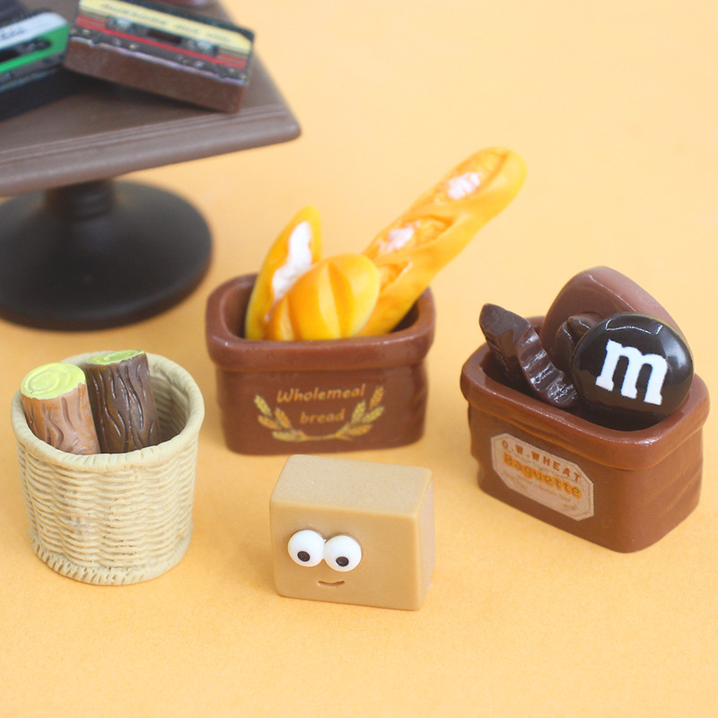 Yqt Mini Dark Style Food Toy Set Cream Glue Desktop Creative Ornaments Decorative Resin DIY Accessories Yqt Mini Dark Style Food Toy Set Cream Glue Desktop Creative Ornaments Decorative Resin DIY Accessories