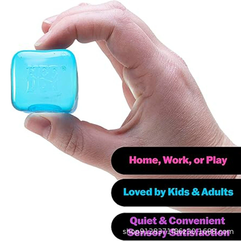 Schylling Needoh Nice Cube sensory toy decompression cube pinch decompression puzzle vent