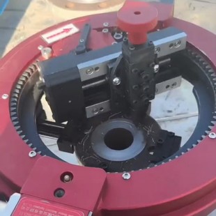 Flange End Face Processing Machine, Surface Repair Beveling Machine, Water Pattern Line Stainless Steel Rtg Sealing Groove Repair Electric Machine