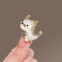 高档新年小众龙形别针