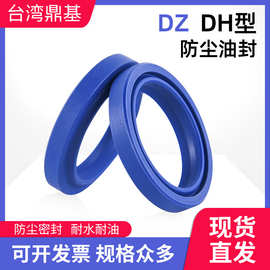 台湾DZ聚氨酯液压DH型活塞杆密封圈 防尘圈USH氟胶UPH丁腈LBH油封