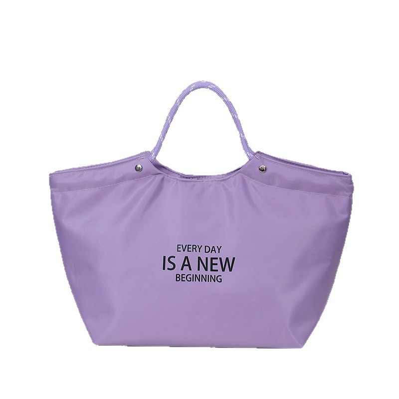 Bolsa de mano de ocio de gran capacidad para salir a prueba de salpicaduras de usuario real bolsa de mamá de oficina bolsa de almuerzo de aislamiento