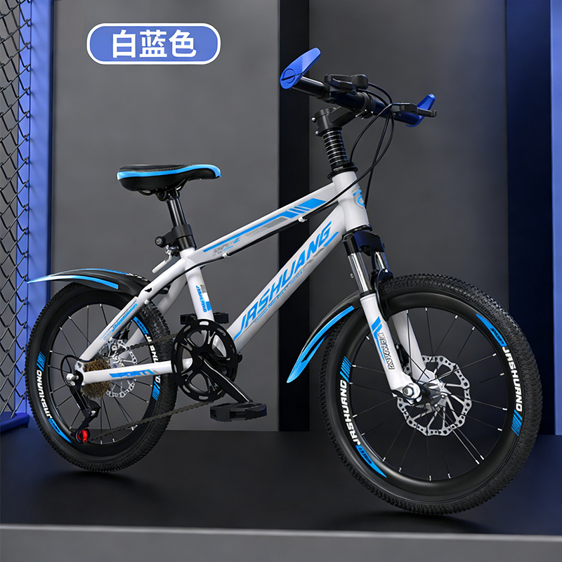 Bicicleta de montaña adolescente niño niña bicicleta amortiguador de freno de goma de cambio de velocidad ligera montar freno sensible image 30
