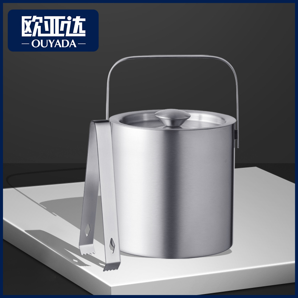 Ice cubes stainless steel