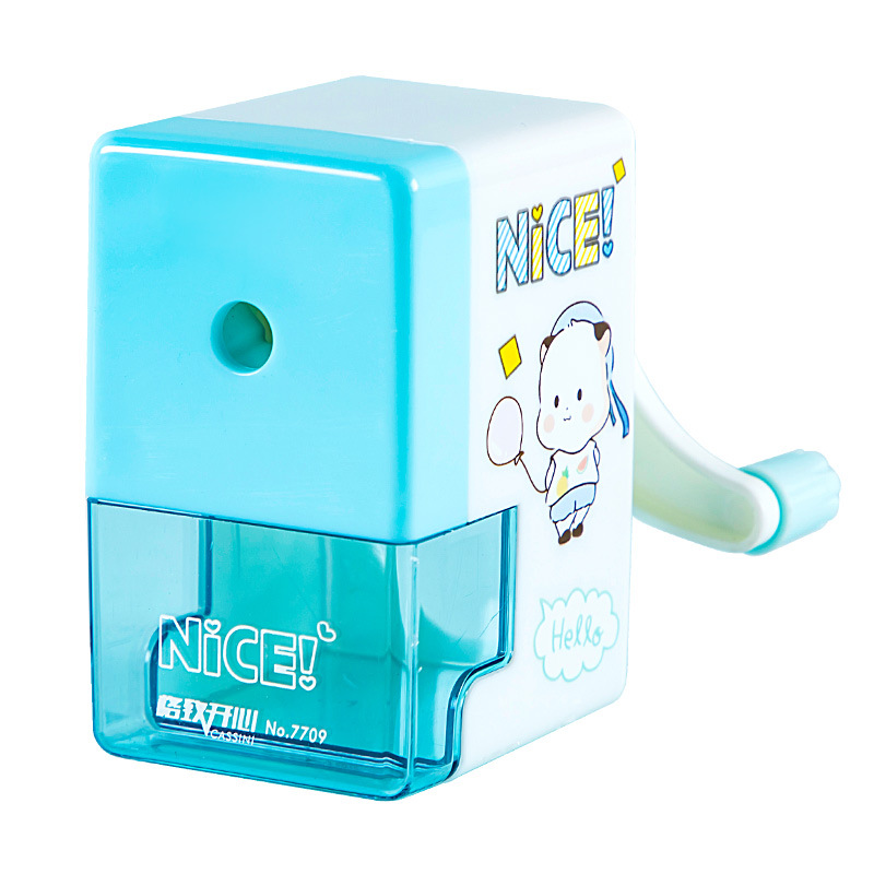 7709 AGRADABLE Sacapuntas de lápiz de aprendizaje estudiante suministros de papelería al por mayor sacapuntas suministros creativos sacapuntas