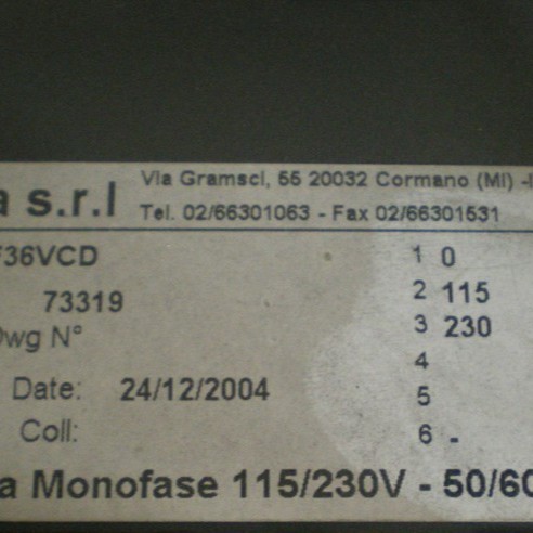 DF36VCD    F.C.MISURE s.r.l    仪表