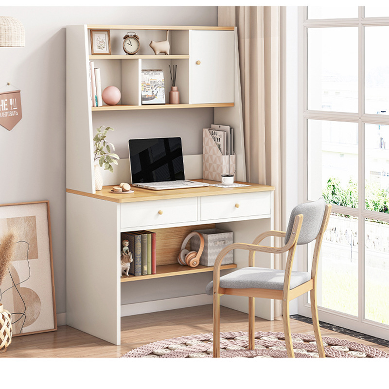 Learning table household bedroom Simplicity Economic type desk Northern Europe Study balcony Desktop computer desk drawer