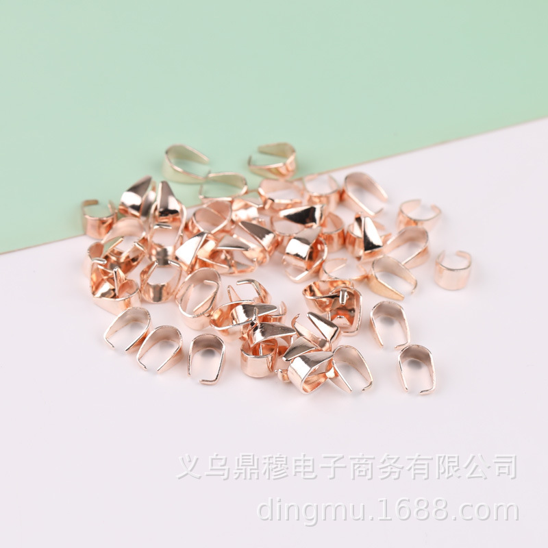 Accesorios de la joyería DIY metal melón semilla hebilla COLLAR COLGANTE hebilla de la joyería hebilla abierta hebilla de hierro colgante