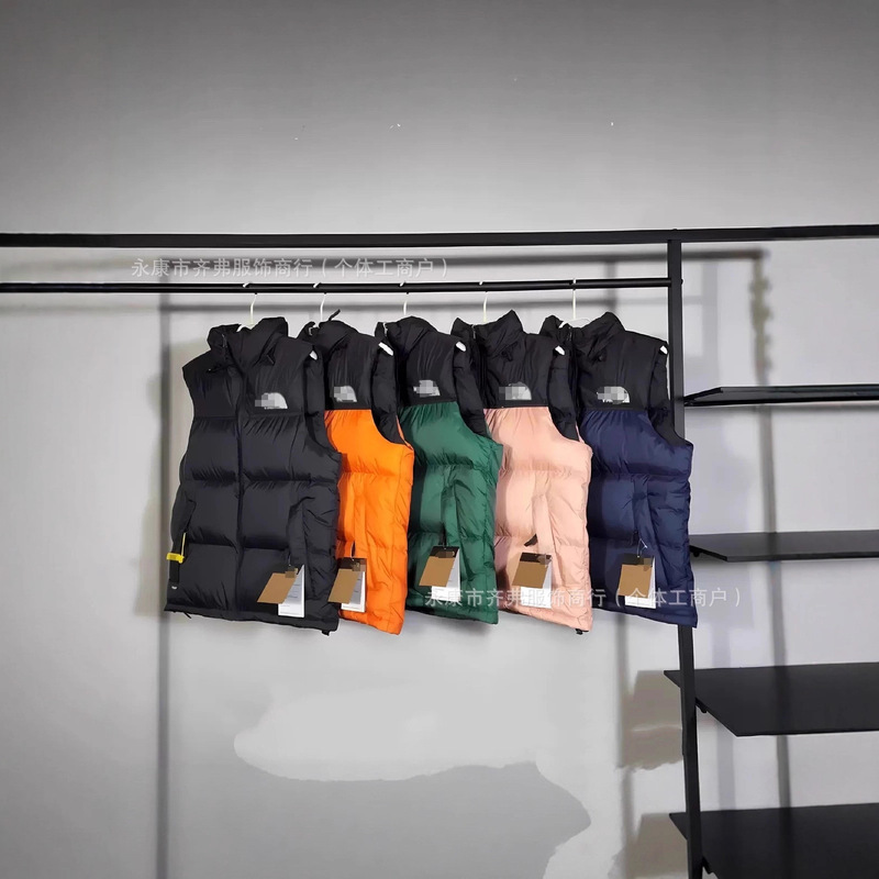 The North Face Vest 1996 Couple Versatile Outdoor Thickened Warm Unisex Vest Jacket Casual Trendy Versatile