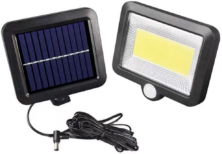 Lámpara de pared de inducción solar Lámpara de pared de inducción dividida LED impermeable al aire libre Lámpara de jardín Lámpara de garaje