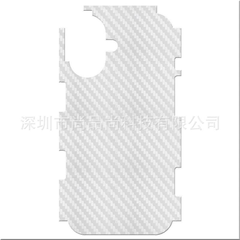 Карбоновое заднее покрытие (Apple) для iPhone 16/17 серии, антиотпечаток и противоцарапательная