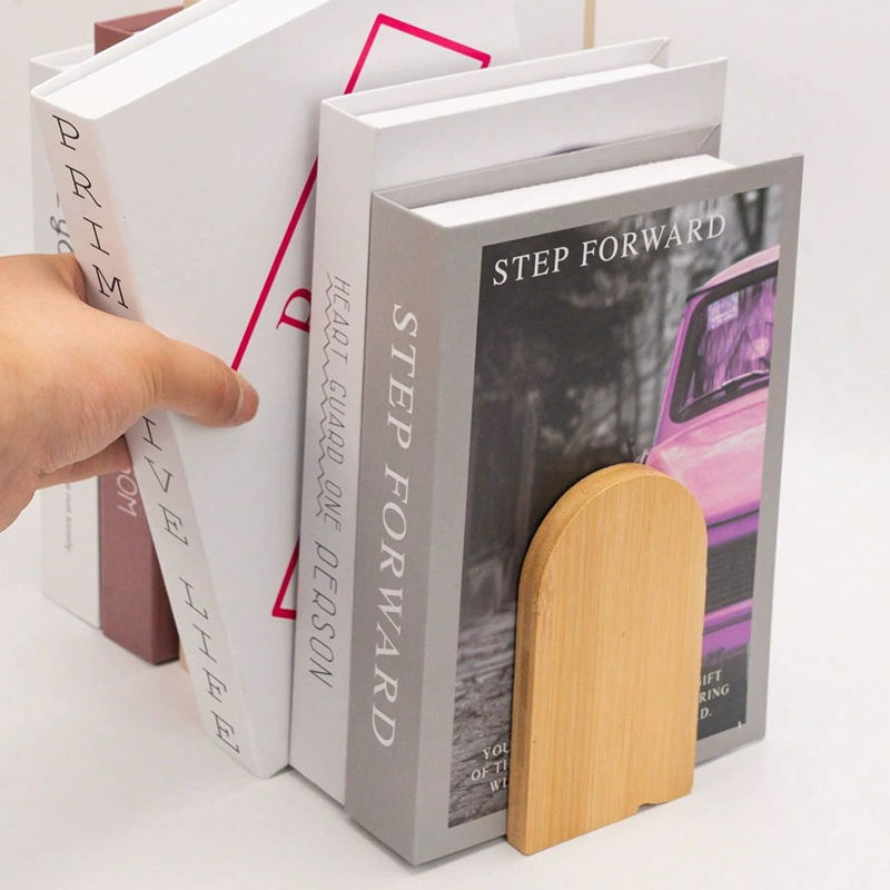 Декоративный держатель для книг на столе из дерева, буклетная подставка для студента, полка хранения, милые держатели книг, оптовая поставка, полка для хранения