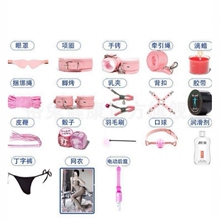 道具捆绑套装情趣用品束缚手铐项圈乳夹皮鞭床上SP