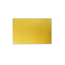 养蜂蜂具优良深房巢蜜巢础片蜜蜂专用蜂蜡片巢基500g巢蜜盒专用