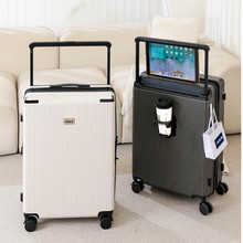 DULA可扩容高颜值行李箱男多功能旅行箱女万向轮拉杆箱密码箱皮箱