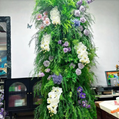 森系婚礼仿真花场景布置道具仿真绿植成品花单支花花艺婚庆装饰花