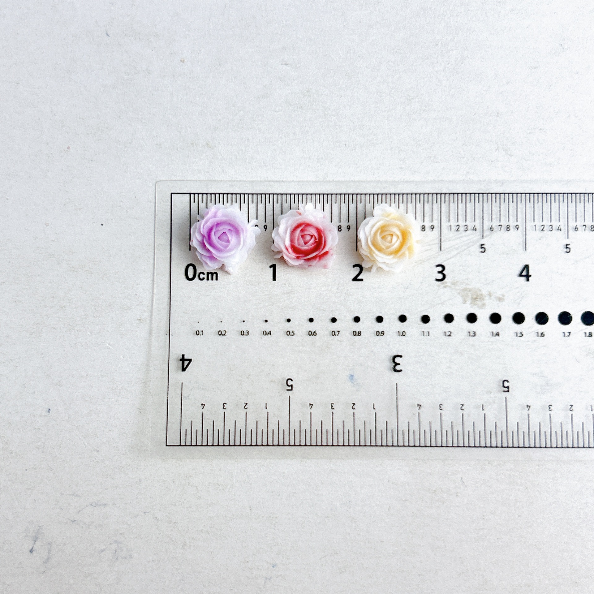40g Weight Nail Decoration Accessories Nail Supplies 1 Set Quantity Resin Material Flower Pattern Sweet Style Sweet Flower Resin Nail Decoration Accessories 1 Set 7