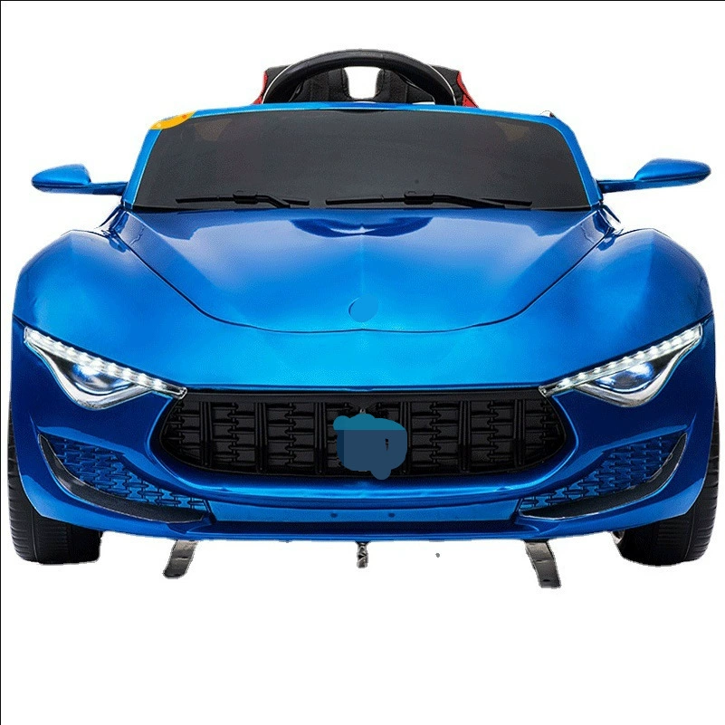Electric children's car 12V, 4WD, Bluetooth & remote control, LED lights, leather seat