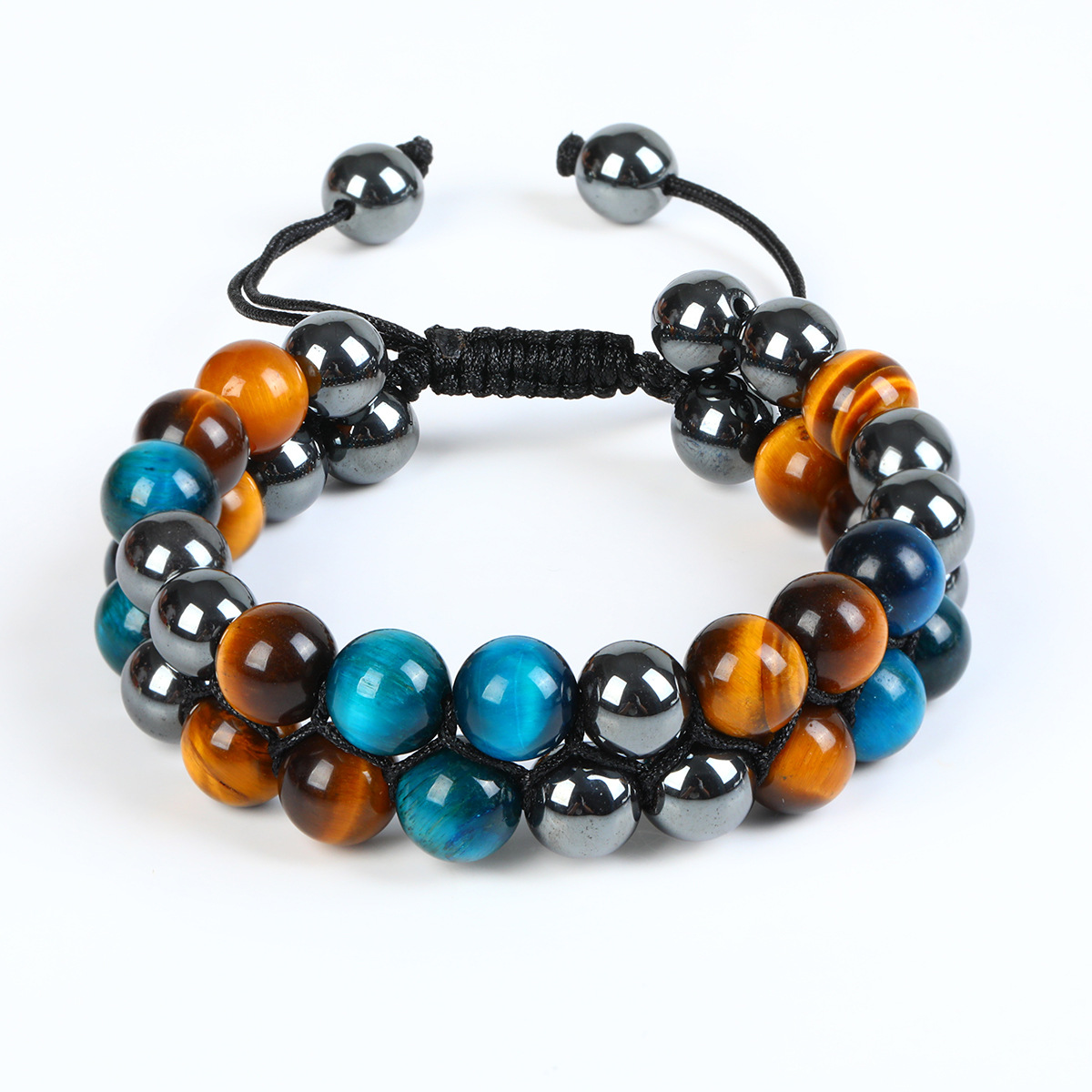 3A blue tiger eye 3A yellow tiger eye red iron stone