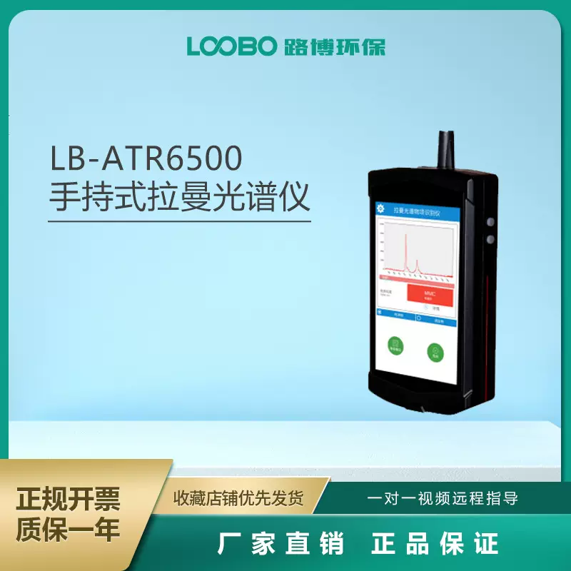 手持式拉曼光谱仪 拉曼光谱系统 无损快速检测和识别一键操作