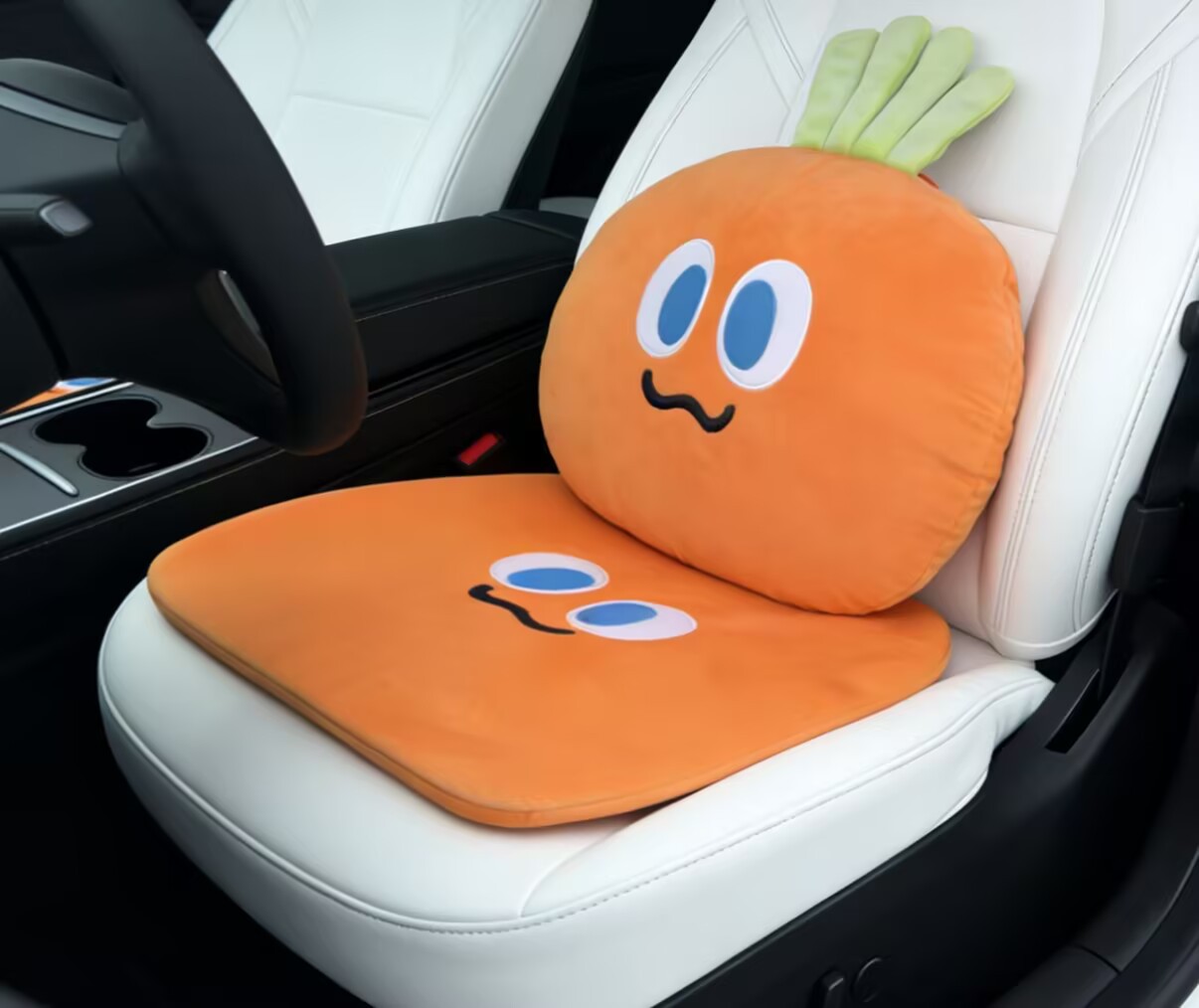 Mayday Carrot New Magic Cartoon Car Seat Cushion Cute Memory Foam Carrot Seat Cushion