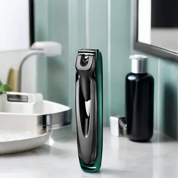 Hollow Double-Arc Color Nail Clippers Wholesale Zinc Aluminum Alloy Die-Cast Nail Clippers Pedicure Oblique Nail Clippers