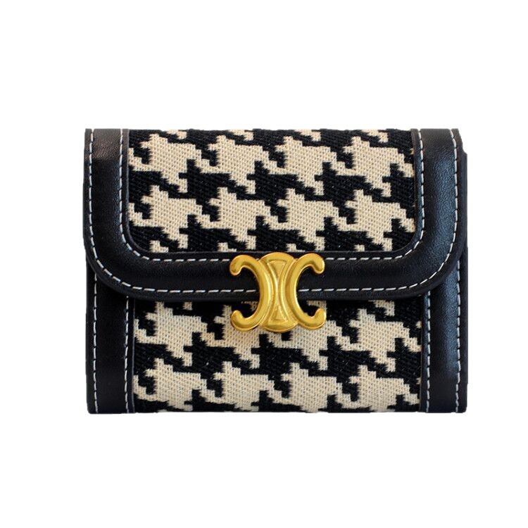 2023 nuevo titular de la tarjeta multi-tarjeta de la mujer pequeña ins estilo ultrafino exquisito lienzo de gama alta Internet celebridad titular de la tarjeta de moda