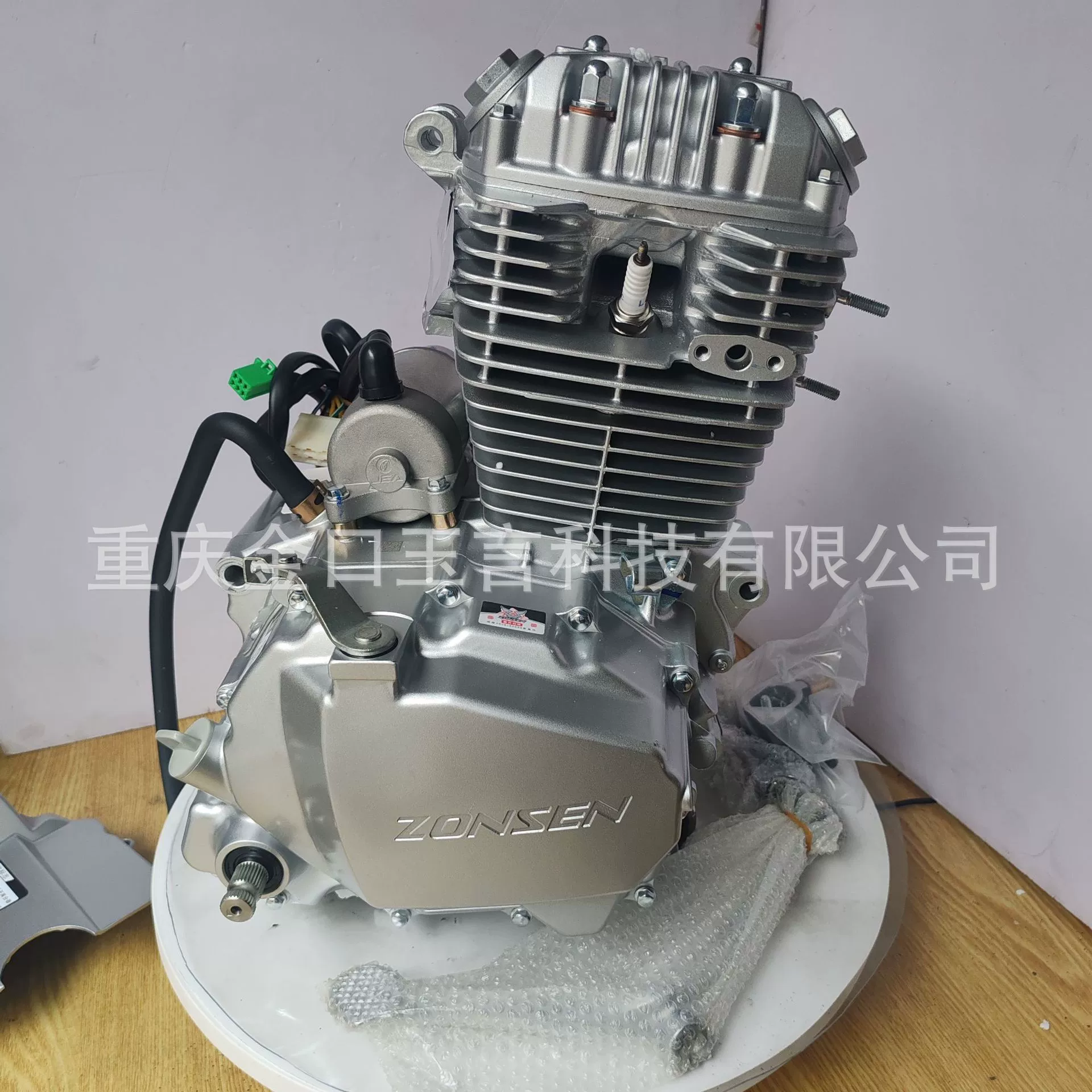 Двигатель Zongshen CB150 для цепной машины, двухколёсного внедорожного мотоцикла, универсальная установка, оригинальная аутентичная деталь