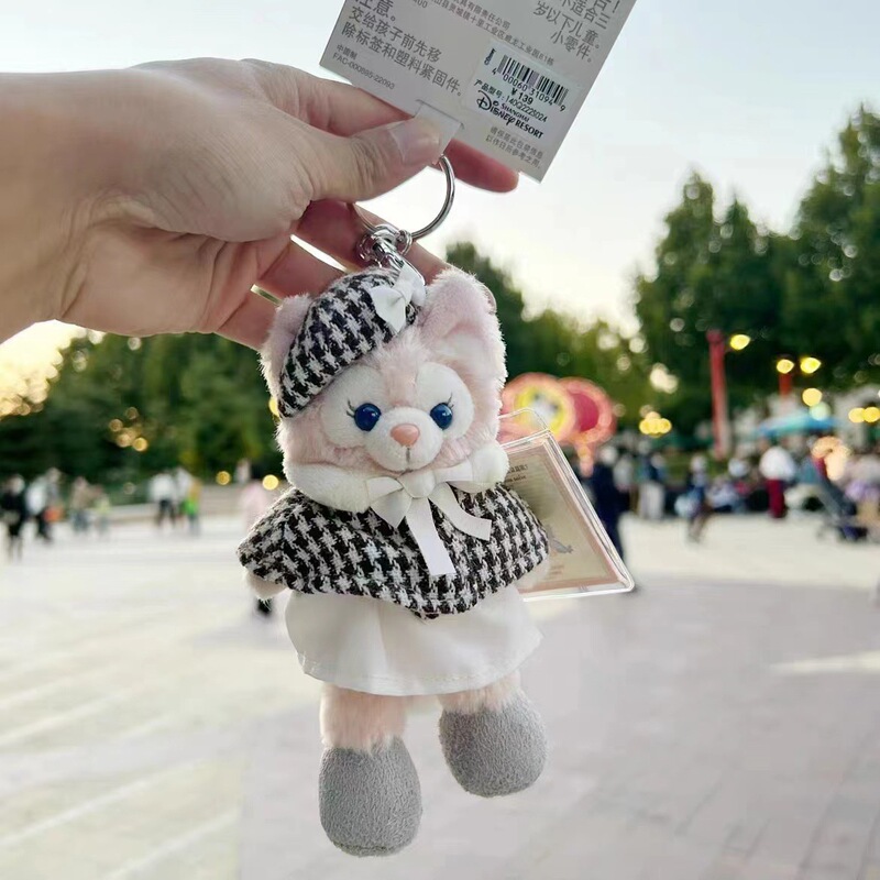 リンナベルキツネスクールバッグペンダント人形かわいいバッグペンダント人形ぬいぐるみキーホルダーギフト女性のための|undefined