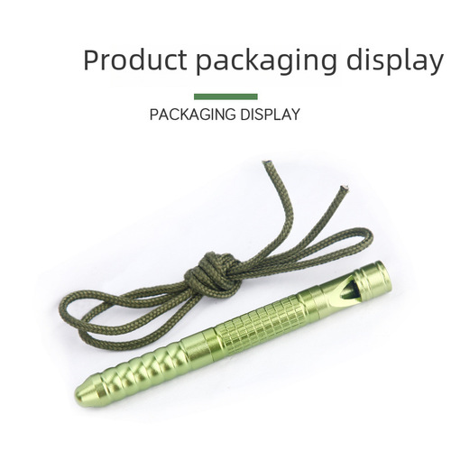Small knife, portable design, outdoor camping, fire starter, whistle knife, survival opener, bottle opener, tea knife